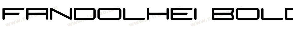 Fandolhei bold字体转换